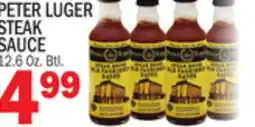 C Town PETER LUGER STEAK SAUCE offer