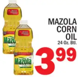 C Town MAZOLA CORN OIL offer