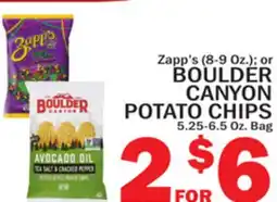 C Town BOULDER CANYON POTATO CHIPS 5.25-6.5 Oz. Bag offer