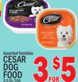 C Town CESAR DOG FOOD offer