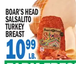 C Town BOAR'S HEAD SALSALITO TURKEY BREAST offer