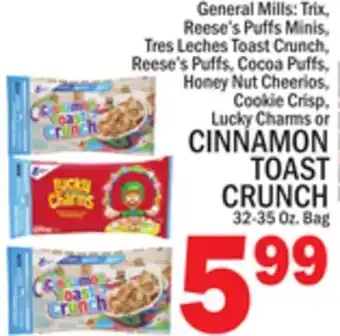 C Town CINNAMON TOAST CRUNCH offer