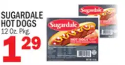 C Town SUGARDALE HOT DOGS offer