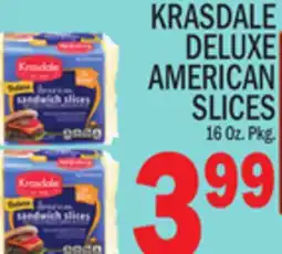C Town KRASDALE DELUXE AMERICAN SLICES offer