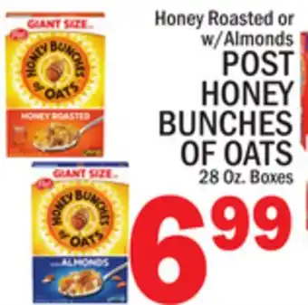 C Town POST HONEY BUNCHES OF OATS offer