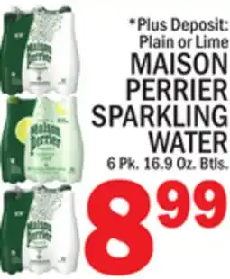 C Town MAISON PERRIER SPARKLING WATER offer