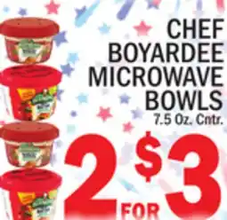 C Town CHEF BOYARDEE MICROWAVE BOWLS offer