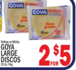 C Town GOYA LARGE DISCOS offer