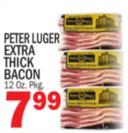 C Town PETER LUGER EXTRA THICK BACON offer