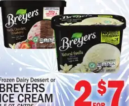 C Town BREYERS ICE CREAM offer