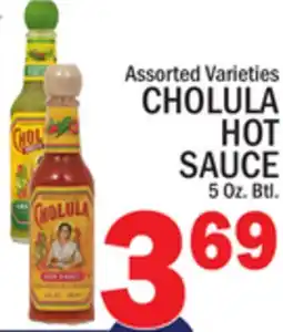 C Town CHOLULA HOT SAUCE offer