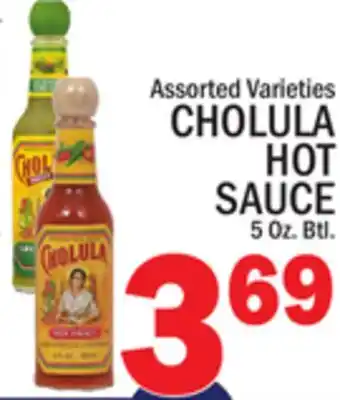 C Town CHOLULA HOT SAUCE offer