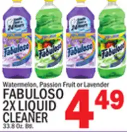 C Town FABULOSO 2X LIQUID CLEANER offer