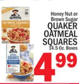 C Town QUAKER OATMEAL SQUARES offer