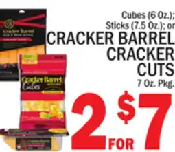 C Town CRACKER BARREL CRACKER CUTS 7 Oz. Pkg offer