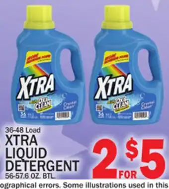C Town XTRA LIQUID DETERGENT offer