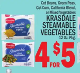 C Town KRASDALE STEAMABLE VEGETABLES offer
