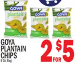 C Town GOYA PLANTAIN CHIPS offer