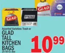 C Town GLAD TALL KITCHEN BAGS offer
