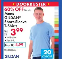 Boscov's Mens GILDAN Short-Sleeve T-Shirts offer