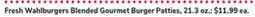 ACME Fresh Wahlburgers Blended Gourmet Burger Patties offer