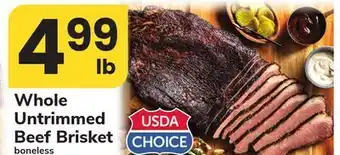 ACME Whole Untrimmed Beef Brisket offer