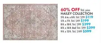 Boscov's HAILEY COLLECTION offer