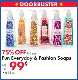 Boscov's Fun Everyday & Fashion Soaps offer