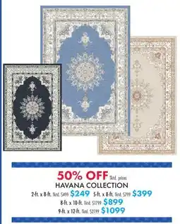 Boscov's HAVANA COLLECTION offer