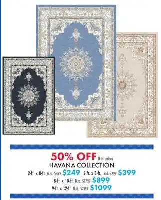 Boscov's HAVANA COLLECTION offer
