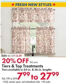 Boscov's Tiers & Top Treatments offer