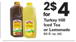 ACME Turkey Hill Iced Tea or Lemonade offer