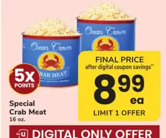 ACME Special Crab Meat offer