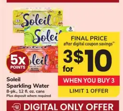 ACME Soleil Sparkling Water offer