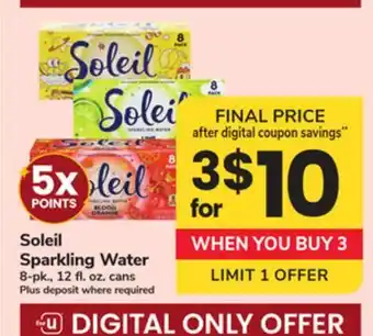 ACME Soleil Sparkling Water offer