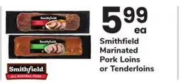 ACME Smithfield Marinated Pork Loins or Tenderloins offer