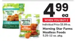 ACME Morning Star Farms Meatless Foods offer