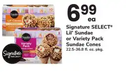 ACME Signature SELECT Lil' Sundae or Variety Pack Sundae Cones offer