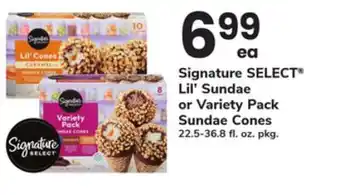 ACME Signature SELECT Lil' Sundae or Variety Pack Sundae Cones offer