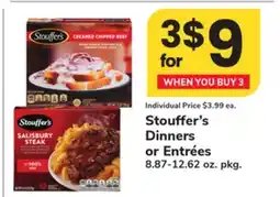 ACME Stouffer's Dinners or Entrées offer