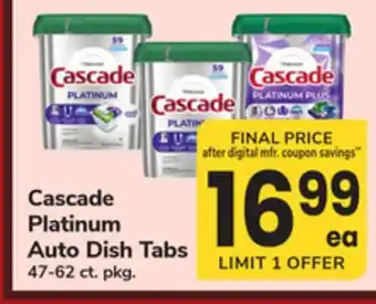 ACME Cascade Platinum Auto Dish Tabs offer