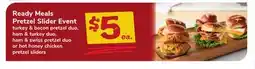 ACME Ready Meals Pretzel Slider Event offer
