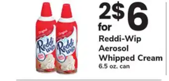 ACME Reddi-Wip Aerosol Whipped Cream offer