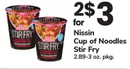 ACME Nissin Cup of Noodles Stir Fry offer
