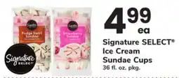 ACME Signature SELECT Ice Cream Sundae Cups offer