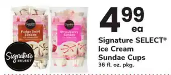 ACME Signature SELECT Ice Cream Sundae Cups offer