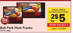 ACME Ball Park Meat Franks offer