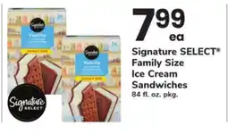 ACME Signature SELECT Family Size Ice Cream Sandwiches offer
