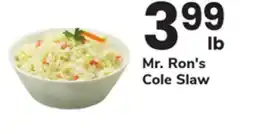 ACME Mr. Ron's Cole Slaw offer