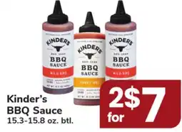 ACME Kinder's BBQ Sauce offer